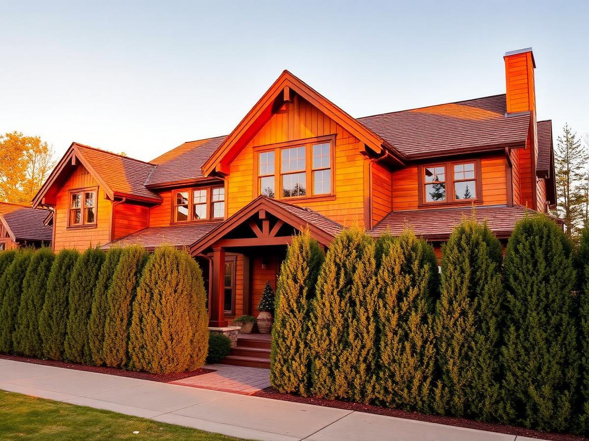 Shaughnessy residence with warm cedar siding and custom wood trim
